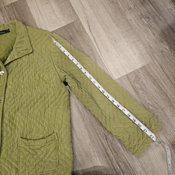 Cut Loose Olive Quilted Utility Jacket - Picture 8 of 9